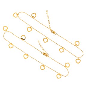 22ct Gold Anklet (Pair) | 4.32g