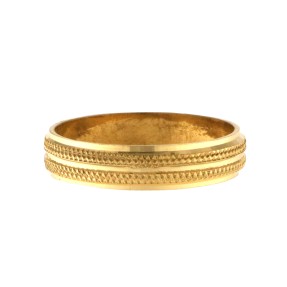 22ct Gold Wedding Band | Size T