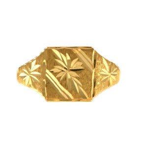 22ct Gold Ring | Size R1/2