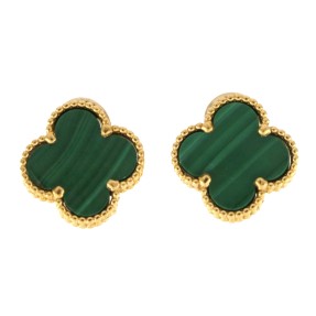 English Clover Stud Earrings (Pre-Owned)