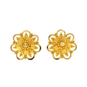 22ct Gold Stud Earrings | 2.27g