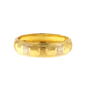 Indian Two Colour Wedding Band (Pre-Owned)