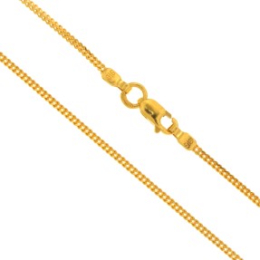 22ct Gold Franco Chain | Length 20 Inches