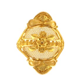 22ct Gold Ring | Length 1.02 Inches