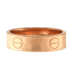 22ct Rose Gold Wedding Band | Size T