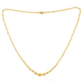 22ct Gold Mala/Necklace