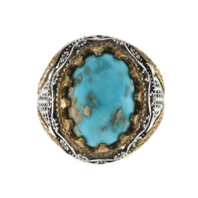 925 Sterling Turquoise Silver Ring